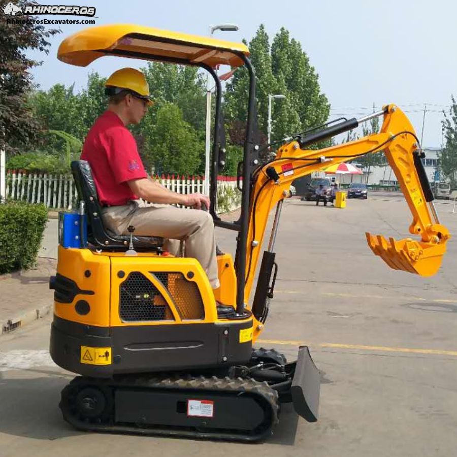 China construction machinery - Rhinoceros Mini Excavator XN08